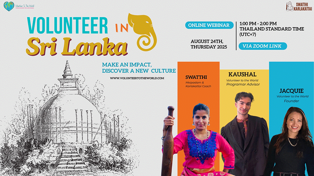 Volunteer in Sri Lanka – Online Webinar