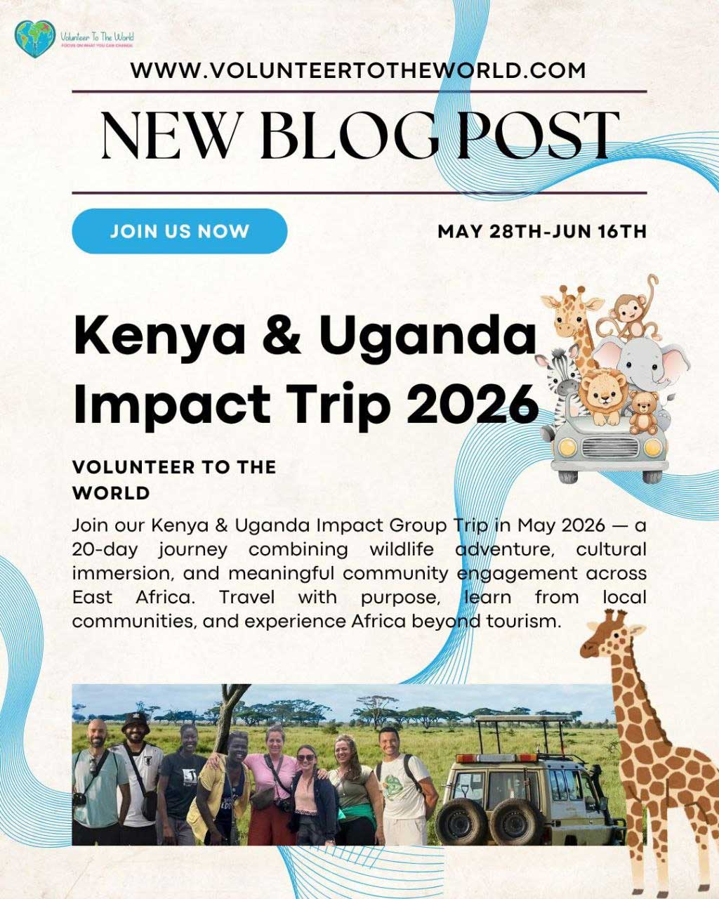 Kenya & Uganda Impact Group Trip (May 2026)